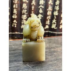 清代寿山石印章，有点像田黄_寿山石印_阿成古玉古珠【7788红宝书】