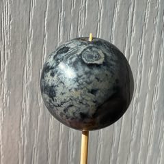 藏传满朱砂五眼象雄大天珠58.5*13毫米_天珠_珠颜不改【7788旧书网】