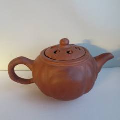 七八十年代荆溪惠孟臣制微型水平紫砂茶壶_紫砂壶_丁一晚清民国瓷杂店