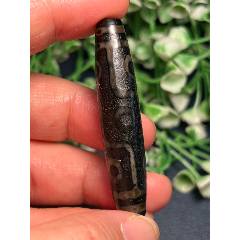 8187藏传牙黄虎牙天珠-天珠-7788红宝书