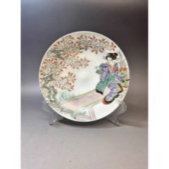 乾隆粉彩，大清乾隆年制，乾隆本朝款，六字官窑款形制，大名誉品，题材