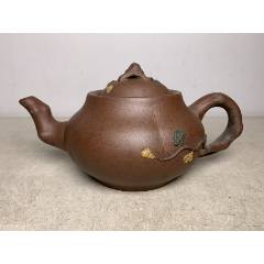 64年石生刻竹枝诗文八方紫砂壶_紫砂壶_碧华堂【7788旧书网】