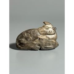 古玩旧藏明清时期和田玉龙头代钩_和田玉_贪睡小企鹅的店【7788红宝书】