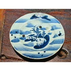 明代青花山水碗-青花瓷-7788红宝书