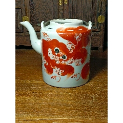 清朝期 辰砂 紅釉 瓢箪瓶 大清雍正年製 款 検)景徳鎮祭紅釉赤釉唐物古道具古玩 清乾隆祭红釉胆瓶_祭祀_造型_品种