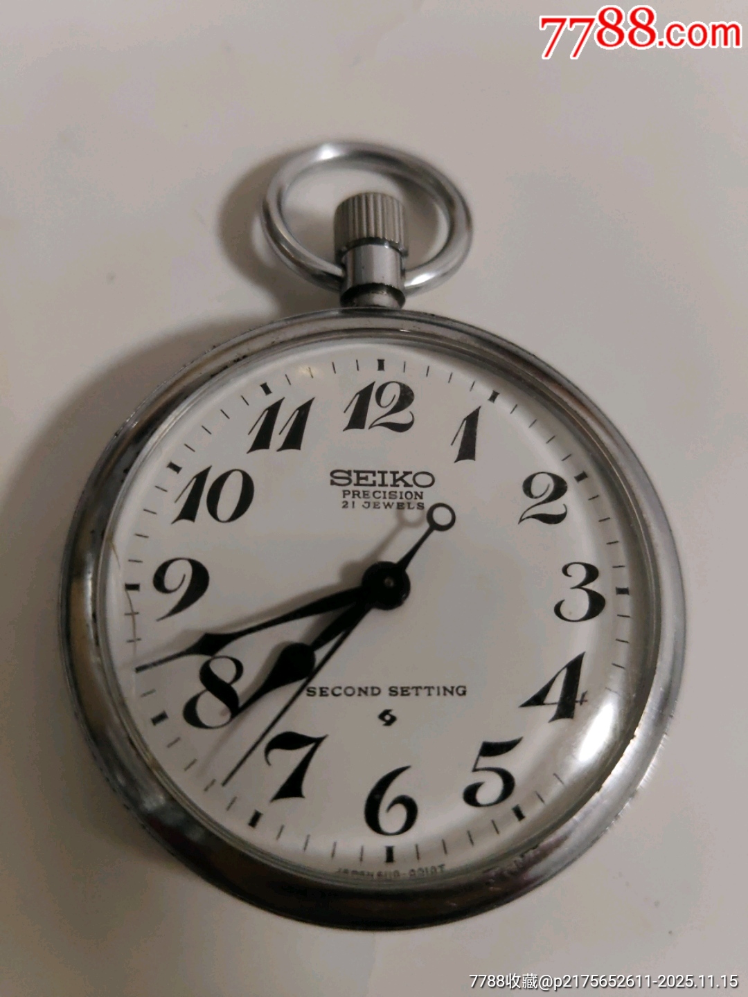 精工21钻机械高端怀表-价格:886元-se109403425-怀表/挂表-零售-7788收藏__收藏热线