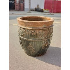 清代全品大画缸，画工精美的八骏图_水族用品_图片分类_回收价值_7788
