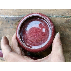 清朝期 辰砂 紅釉 瓢箪瓶 大清雍正年製 款 検)景徳鎮祭紅釉赤釉唐物古道具古玩 清乾隆祭红釉胆瓶_祭祀_造型_品种