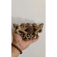 ♥中国　寿山石　獅子　置物　桐箱付き　古玩　骨董品 中国 寿山石製品 狮子狗 獅子狗 一対 SOU SHAN STONE WARE - メルカリ