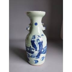 清代缠枝莲青花残壶_青花瓷_东瓯万宝斋【7788旧书网】