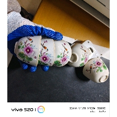 晚清粉彩百财五子夺魁人物粉盒全品_旧瓷器_青花瓷迷【7788旧书网】