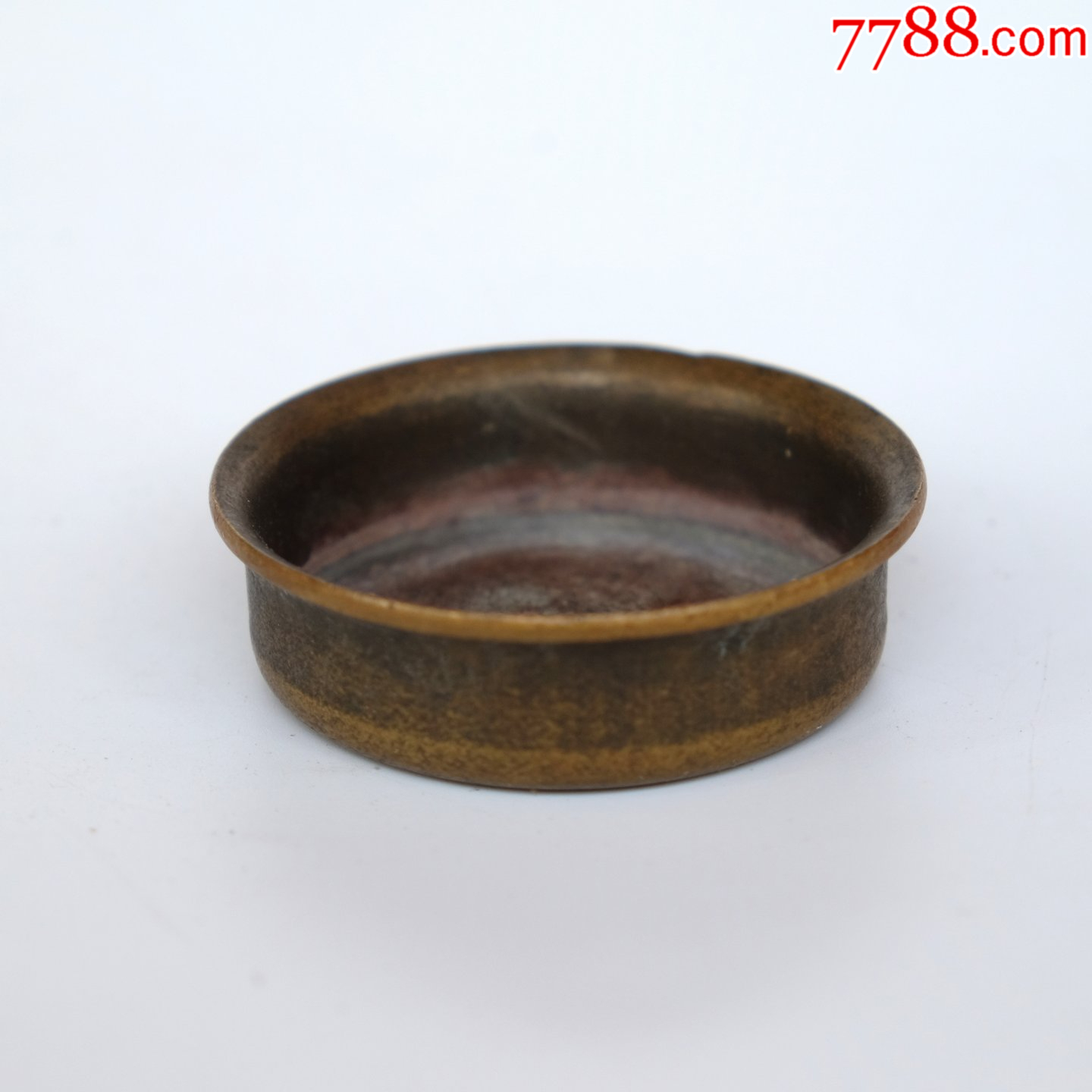 古董小铜盏铜碗铜盘铜壶盖纯铜茶壶盖罐子盖杯子盖厚重_铜皿/盛具_图片