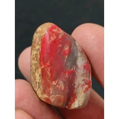 昌化鸡血石_昌化石_兰亭序寿山石【7788红宝书】