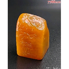 寿山红花芙蓉石印-寿山石印-7788旧书网