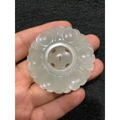 清代和田玉转心玉佩，-和田玉-7788红宝书