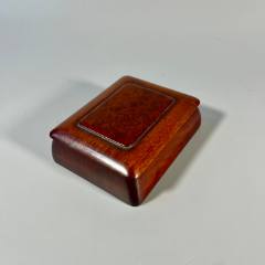 老黄花梨木箱古董老家具清代黄花梨海黄满雕龙纹超大书箱明清家具-木盒