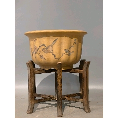 老黄花梨家具古董老木器清代海黄插屏风多宝阁博古架明清老家具_木架