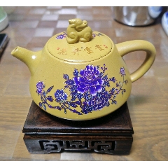 瓷壶 上世纪70-80年代中国唐山花卉图案造型水壶茶壶瓷壶。_茶壶_藏而不漏