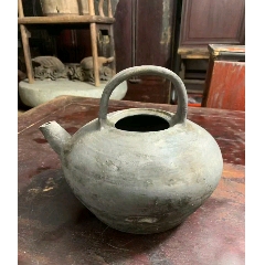 上世纪70-80年代中国唐山花卉图案造型水壶茶壶瓷壶。_茶壶_藏而不漏