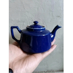 瓷壶 上世纪70-80年代中国唐山花卉图案造型水壶茶壶瓷壶。_茶壶_藏而不漏