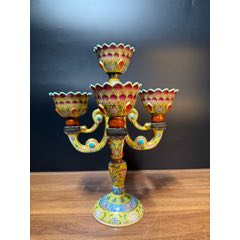 HB5866民国暗八仙珊瑚红釉茶盖碗_旧瓷器_广东松古堂【7788笔洗】