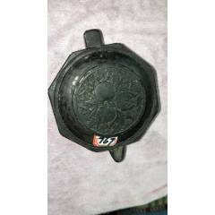 端砚 768号雕花带盖的老端砚12/8.5/3cm_歙砚/龙尾砚_图片价格_收藏价值_7788