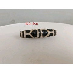 藏传朱砂如意两眼天珠_天珠_藏珠阁出品【7788红宝书】