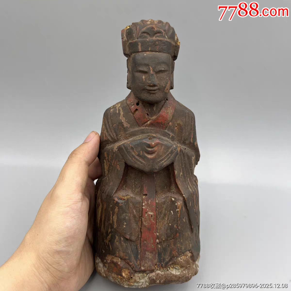 清早期人物木雕-木雕摆件-7788商城__七七八八商品交易平台(7788.com)