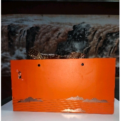 新會(huì)陳皮玫瑰花配茅龍筆國(guó)家級(jí)非遺傳承人親筆作品，高端私人定制禮品，獨(dú)一無(wú)二梅江陳