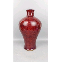 紅釉梅瓶