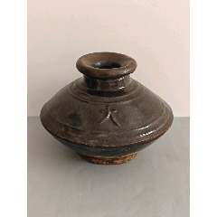 中国美術 紫斑釉 三羊瓶 高18cm(LC123) 中国美術 紫斑釉 三羊瓶 高18cm(LC123) 中国美術 紫斑釉 三羊