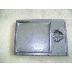 清代正宗紫端石老料，雕刻石榴文字的砚台【708】-端砚-7788商城