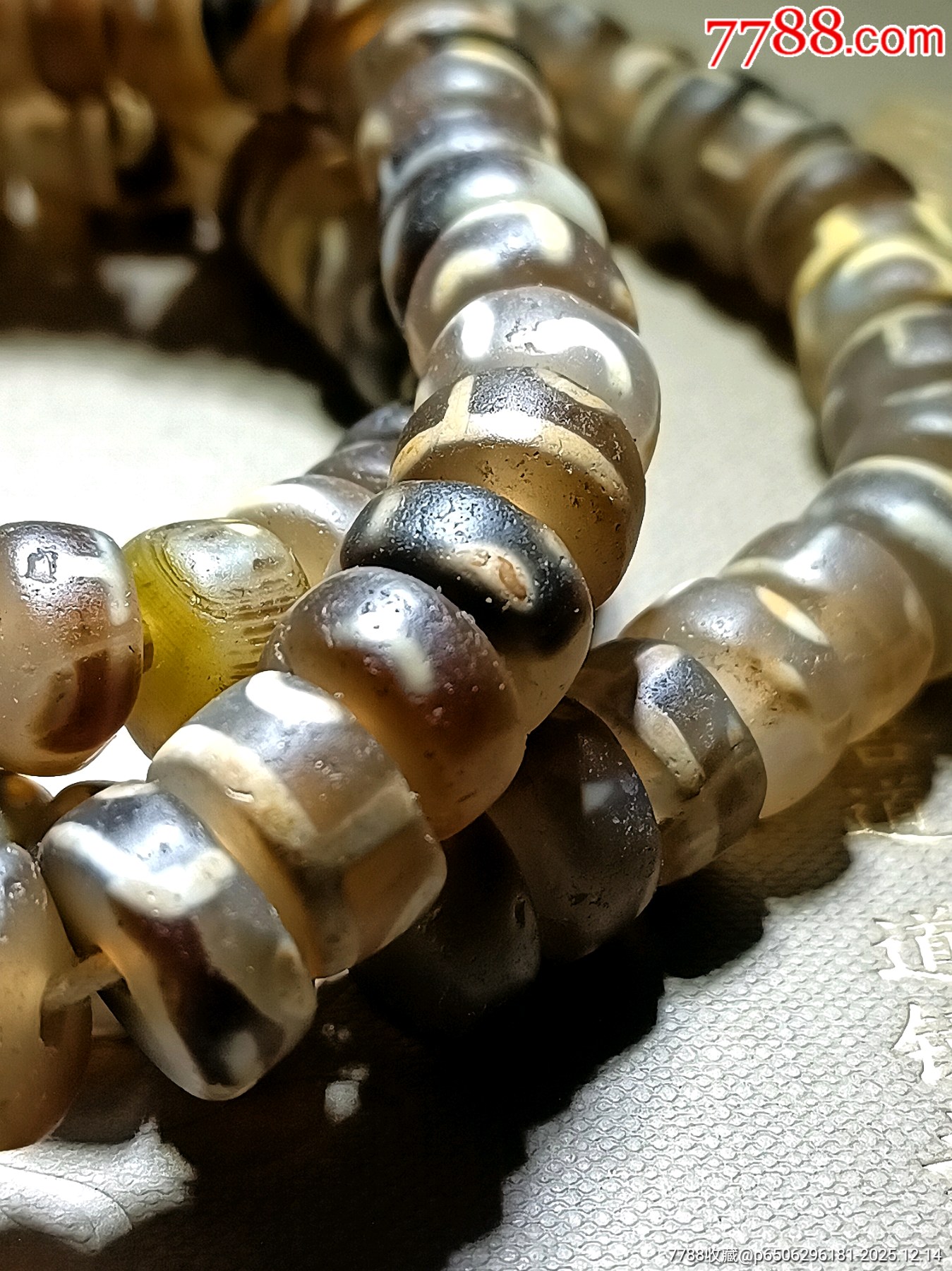 一線收得！稀少！藏傳瑪瑙佛珠108顆，天珠，如圖，低價(jià)處理！_價(jià)格200元_第2張_7788收藏__收藏?zé)峋€