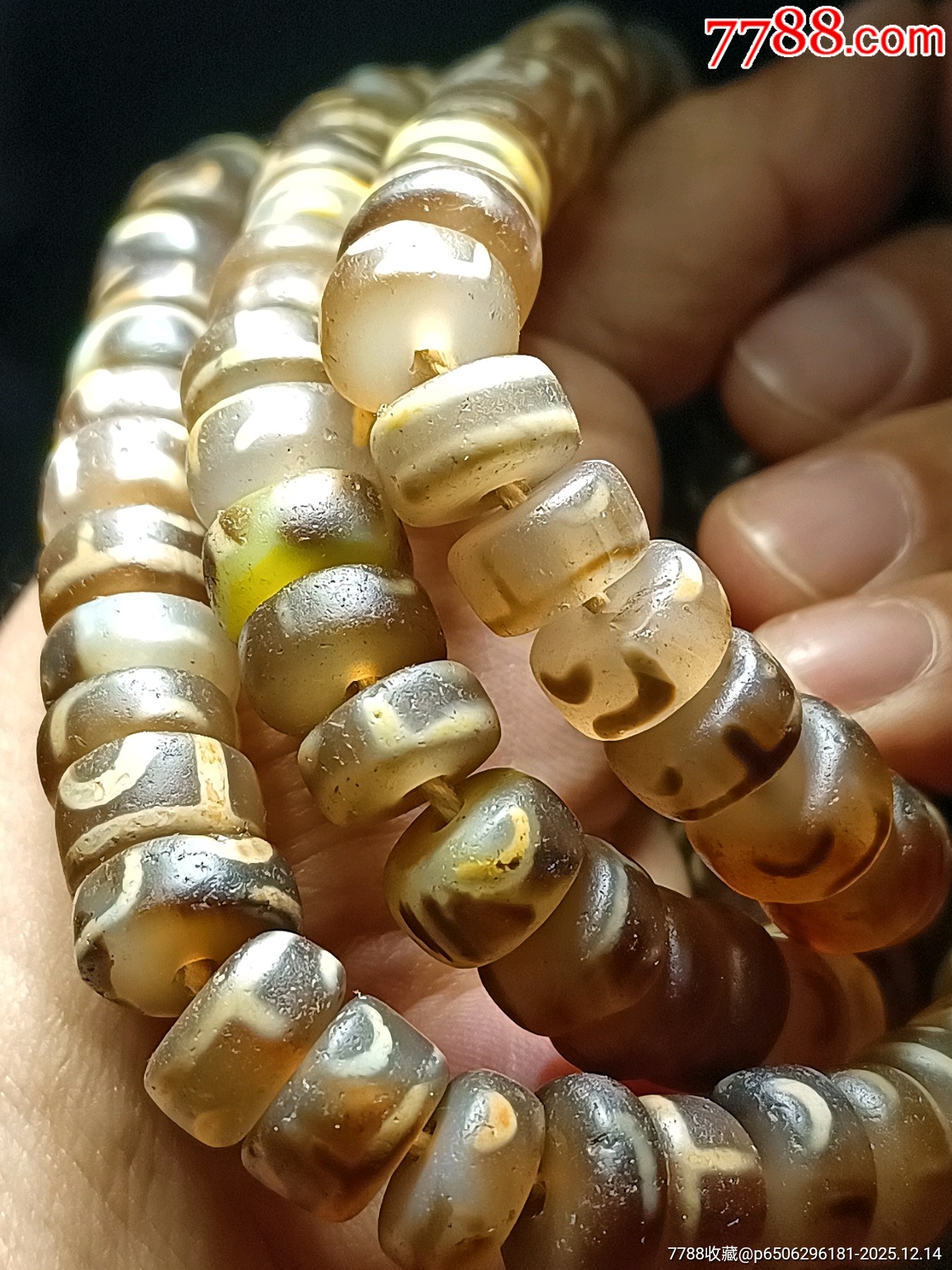 一線收得！稀少！藏傳瑪瑙佛珠108顆，天珠，如圖，低價(jià)處理！_價(jià)格200元_第5張_7788收藏__收藏?zé)峋€