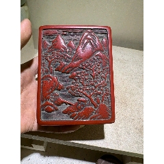 清代漆捧盒_漆盒_风义堂【7788红宝书】