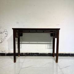 古董老黄花梨家具明清家具传世清代海南黄花梨雕龙炕桌案几老木器-木桌