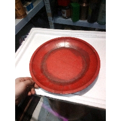 民國(guó)16年朱漆盤(pán)1-￥165 元_漆盤(pán)_7788網(wǎng)