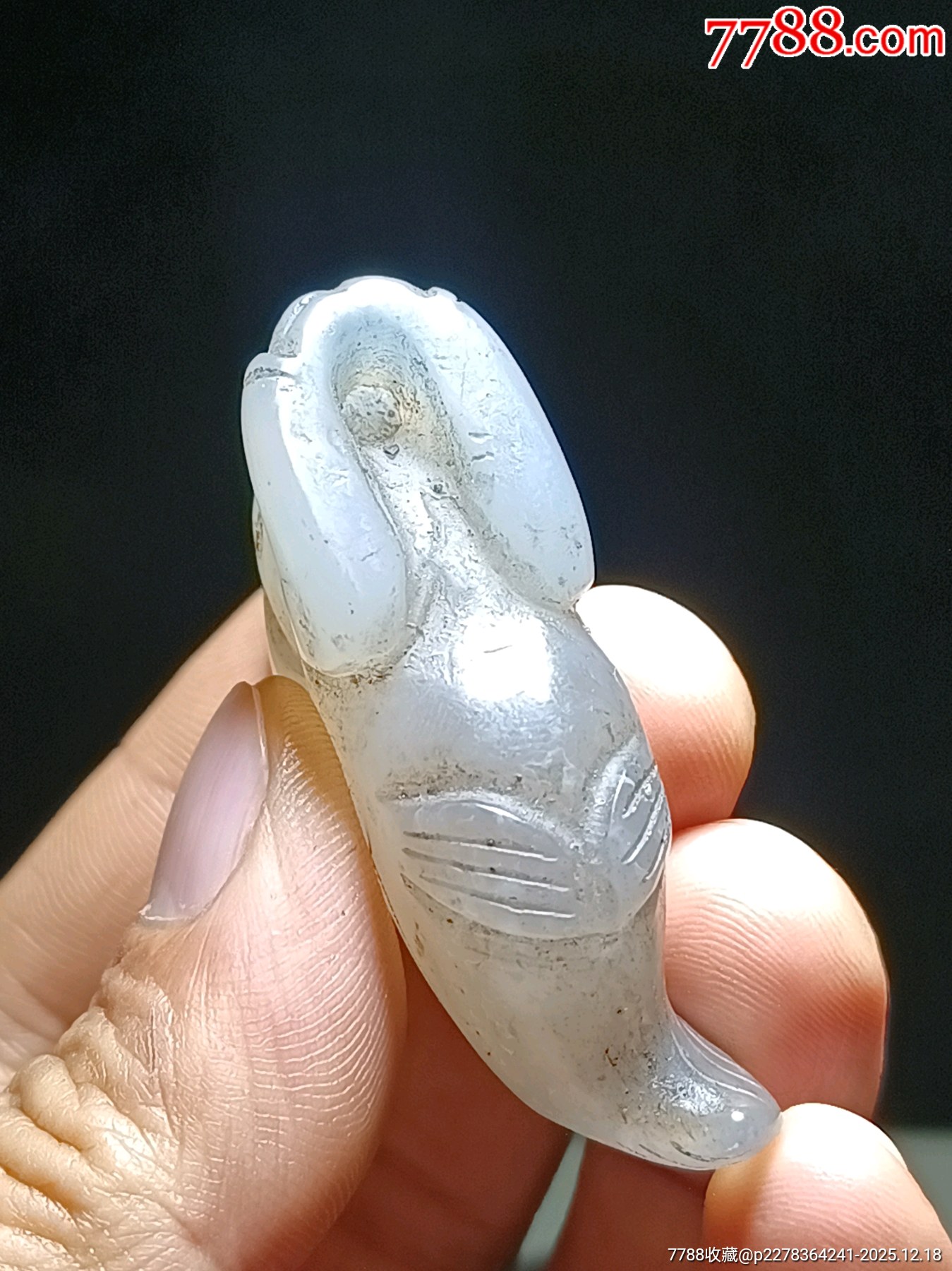 一線收得！稀少！瑪瑙冰料人魚掛件_價(jià)格288元_第5張_7788收藏__收藏?zé)峋€