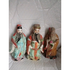 福建会馆游长子造粉彩人物瓷塑摆件_雕塑瓷/瓷雕_顺应时代【7788旧书网】