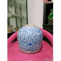 清代康熙时期青花「十二花神」小赏瓶_青花瓷_玩古怡情【7788文玩】