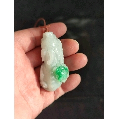 清代老翡翠牌子-翡翠/缅甸玉-7788红宝书