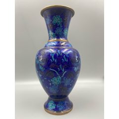 欧洲回流，晚清民国铜胎双龙景泰蓝大熨斗。。。。画工精细，绝对算是