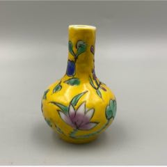 清晚期同治粉彩五子夺魁印泥盒-彩绘瓷/彩瓷-7788旧书网