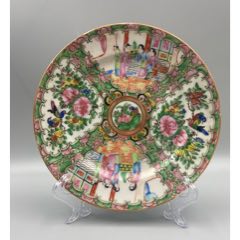 清晚期同治粉彩五子夺魁印泥盒-彩绘瓷/彩瓷-7788旧书网