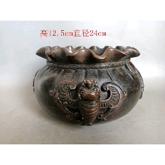 乾隆年制老铜香炉_铜炉_鑫淼祥古玩店【7788红宝书】