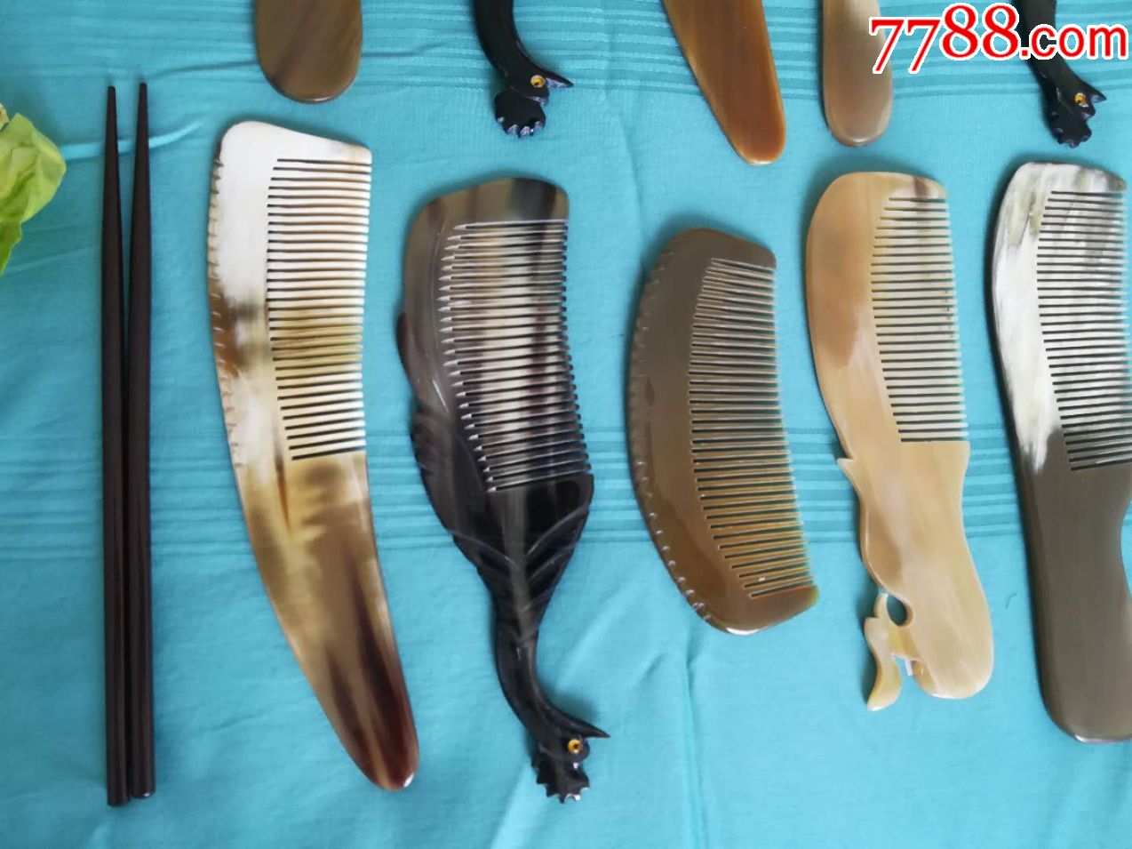 越南产水牛角梳