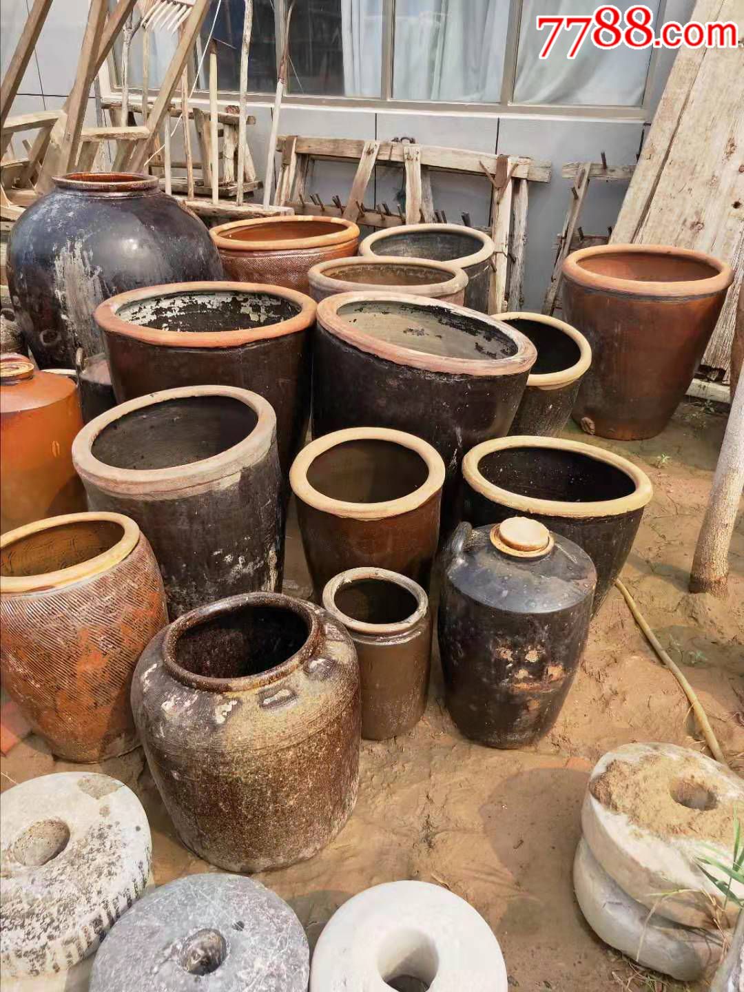 各个时期老缸--7788字画网