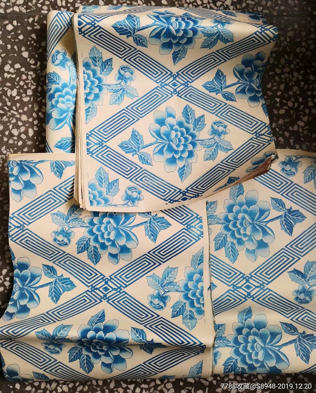 文革时期糊棚纸