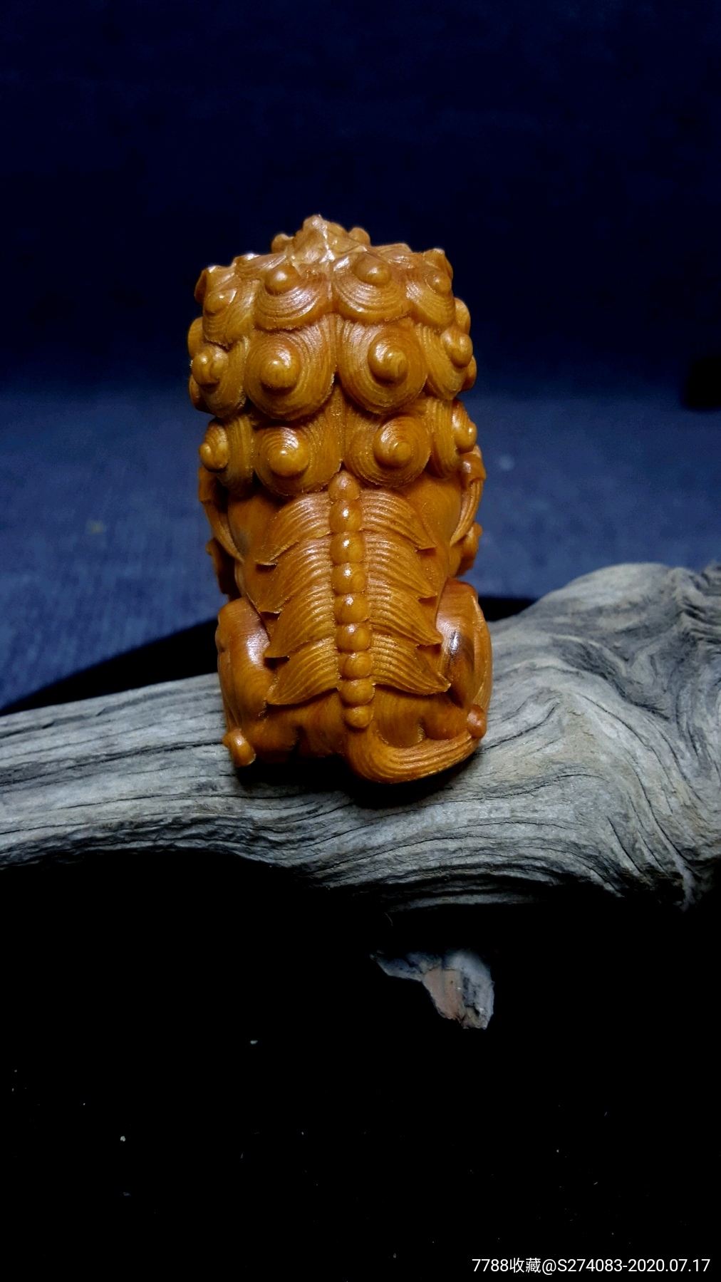 崖柏陈化料镇宅辟邪狮子根雕木雕