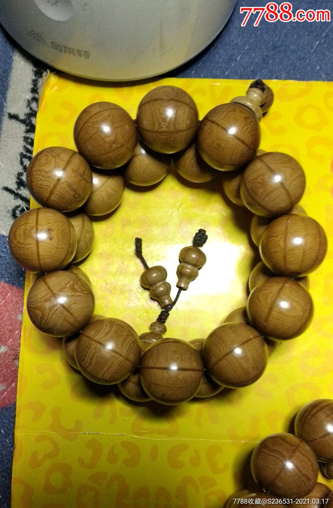 正宗降龙木佛珠(收藏级)_其他手串/佛珠【双瑞降仙】_第13张_7788陶器